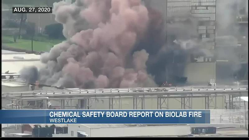 Safety board: Several issues contributed to massive fire at BioLab