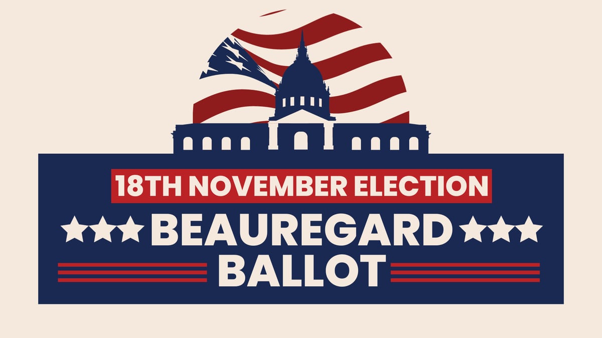 Nov. 18 Beauregard election