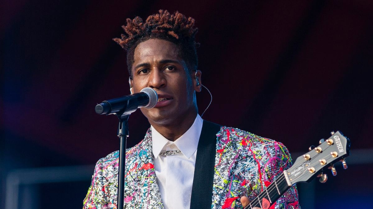 FILE - Jon Batiste performs during the Global Citizen festival on Sept. 25, 2021 in New York....