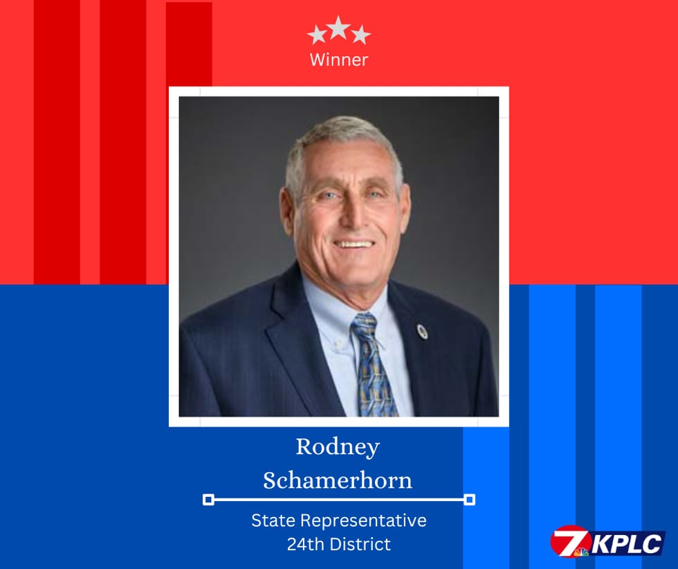 Rodney Schamerhorn State Representative 24th District