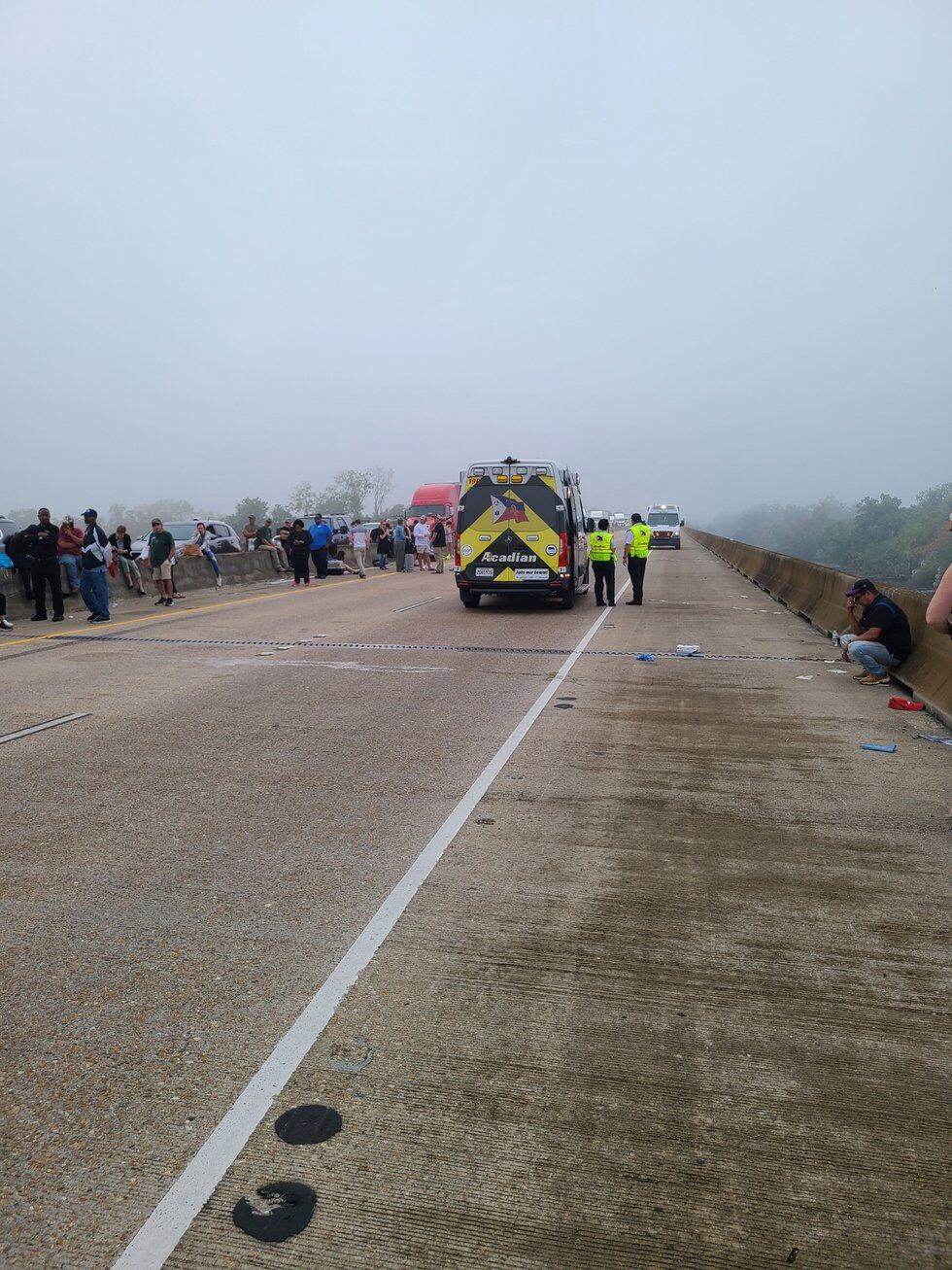 On Monday, Oct. 23, on I-55 in Louisiana, Acadian Ambulance responded to a multi-car pileup...