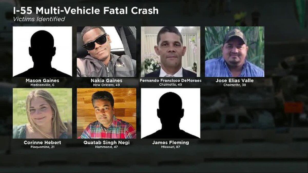 The St. John Parish Coroner’s Office has officially identified seven of the eight individuals...