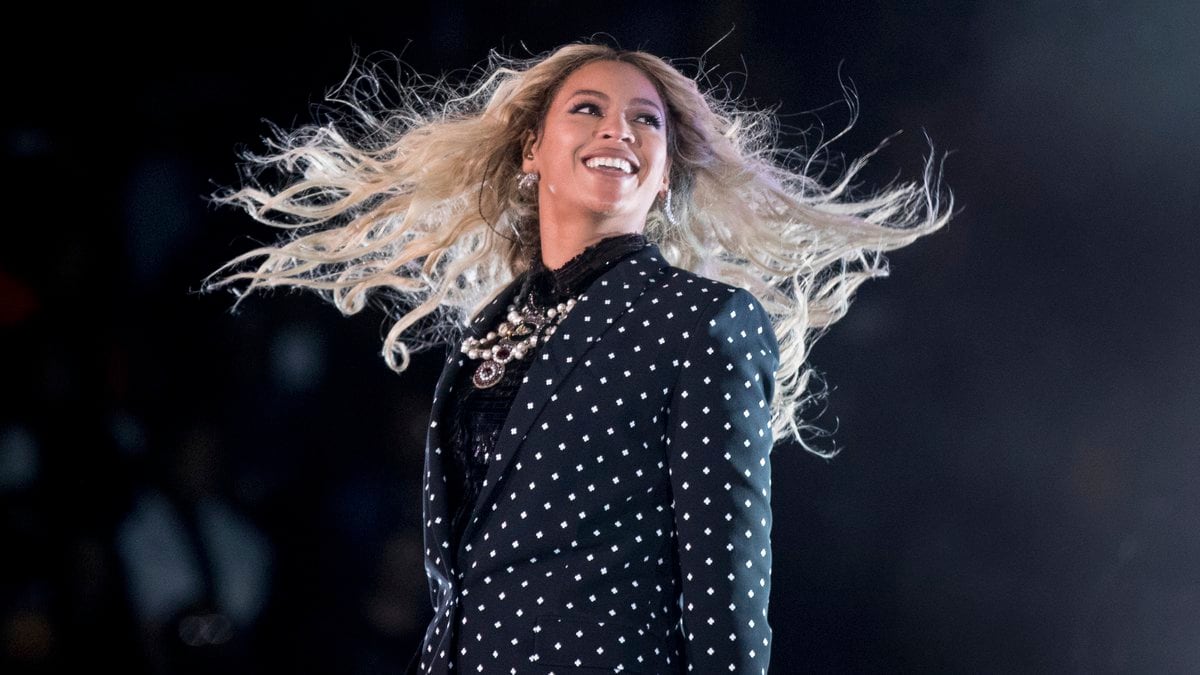 FILE - Beyonce performs at a Get Out the Vote concert for Democratic presidential candidate...