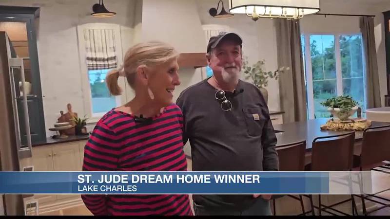 St. Jude Dream Home winner tours house for the first time