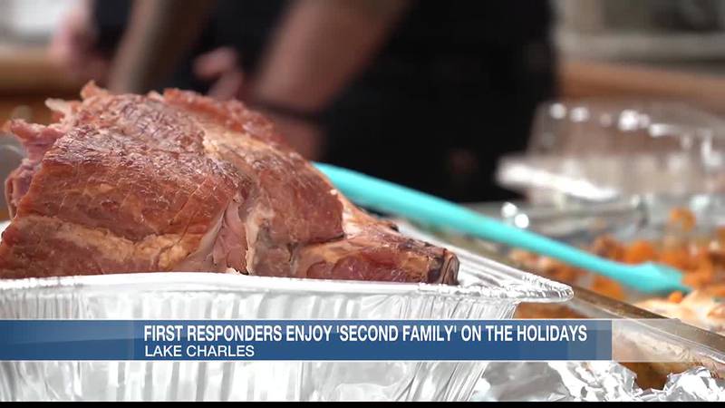 Lake Charles Fire Department brings Thanksgiving traditions to the fire station