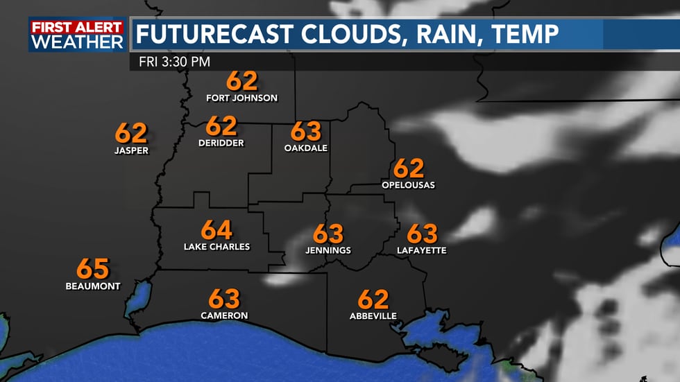 Afternoon temps are looking warmer today as skies clear and let in some sunshine