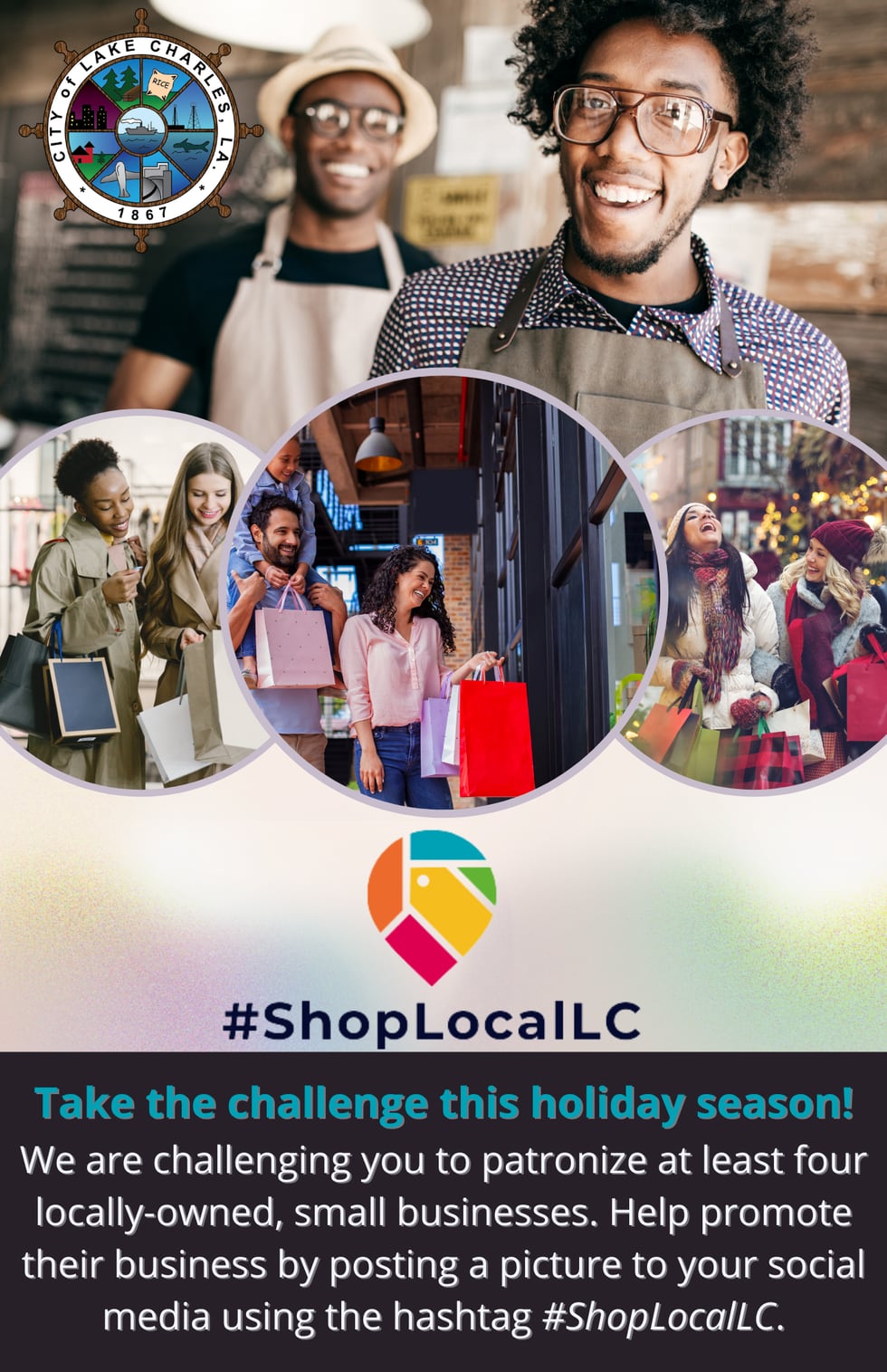 Lake Charles issues #ShopLocalLC challenge for holiday season